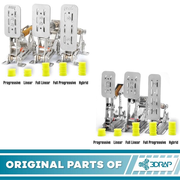 SimJack Pro / SimJack Mini Pedals – Elastomer Brake Mod (PC)