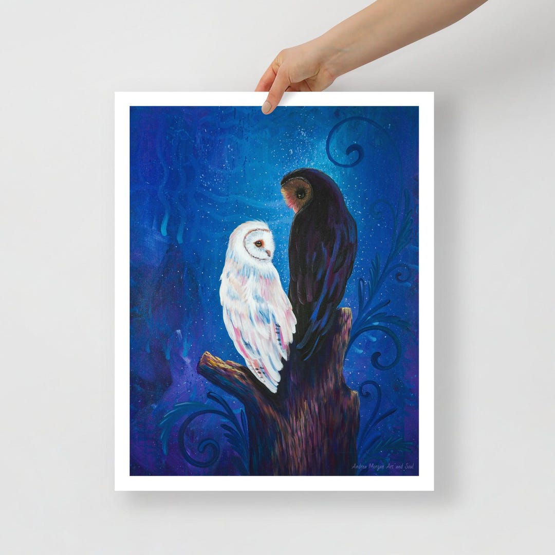Light to My Shadow Art Print - Etsy