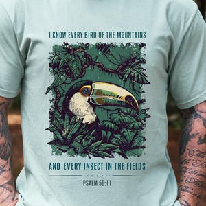Bible Verse PNG Tshirt Design Faith-Based Crafts Religious Art PNG Women Tee Psalm 50:11 PNG Christian Bible Verse Shirt Men png Tropical