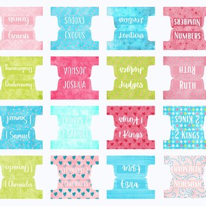 Bible Tabs Laminated Bible Tabs Bright Bible Tabs Bible Journaling Tabs Bible Accessory Bible Study Tabs Adhesive Tabs Christian Gift Women