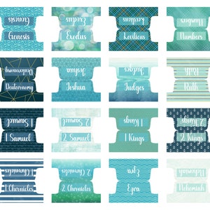 Bible Tabs Laminated Bible Tabs Bright Bible Tabs Bible Journaling Tabs Bible Accessory Bible Study Tabs Adhesive Tabs Christian Gift Women