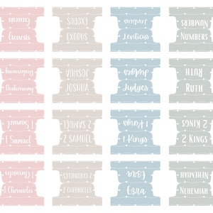 Bible Tabs Laminated Bible Tabs Neutral Bible Tabs Bible Journaling Tabs Bible Accessory Bible Study Tabs Christian Gift Women