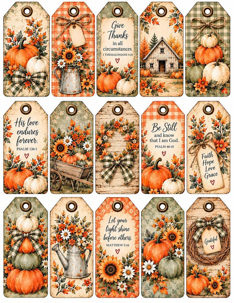 Pumpkin Spice Junk Journal Kit Fall Printable Journal Autumn Ephemera ...