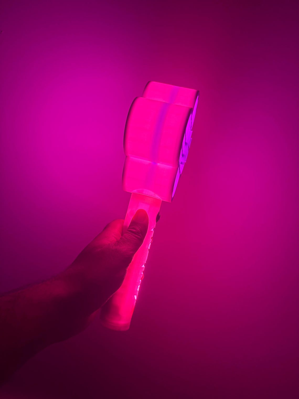 Huntrix Lightstick – 11.25” Fan Made LED Glow Stick | 3D Printed Kpop ...
