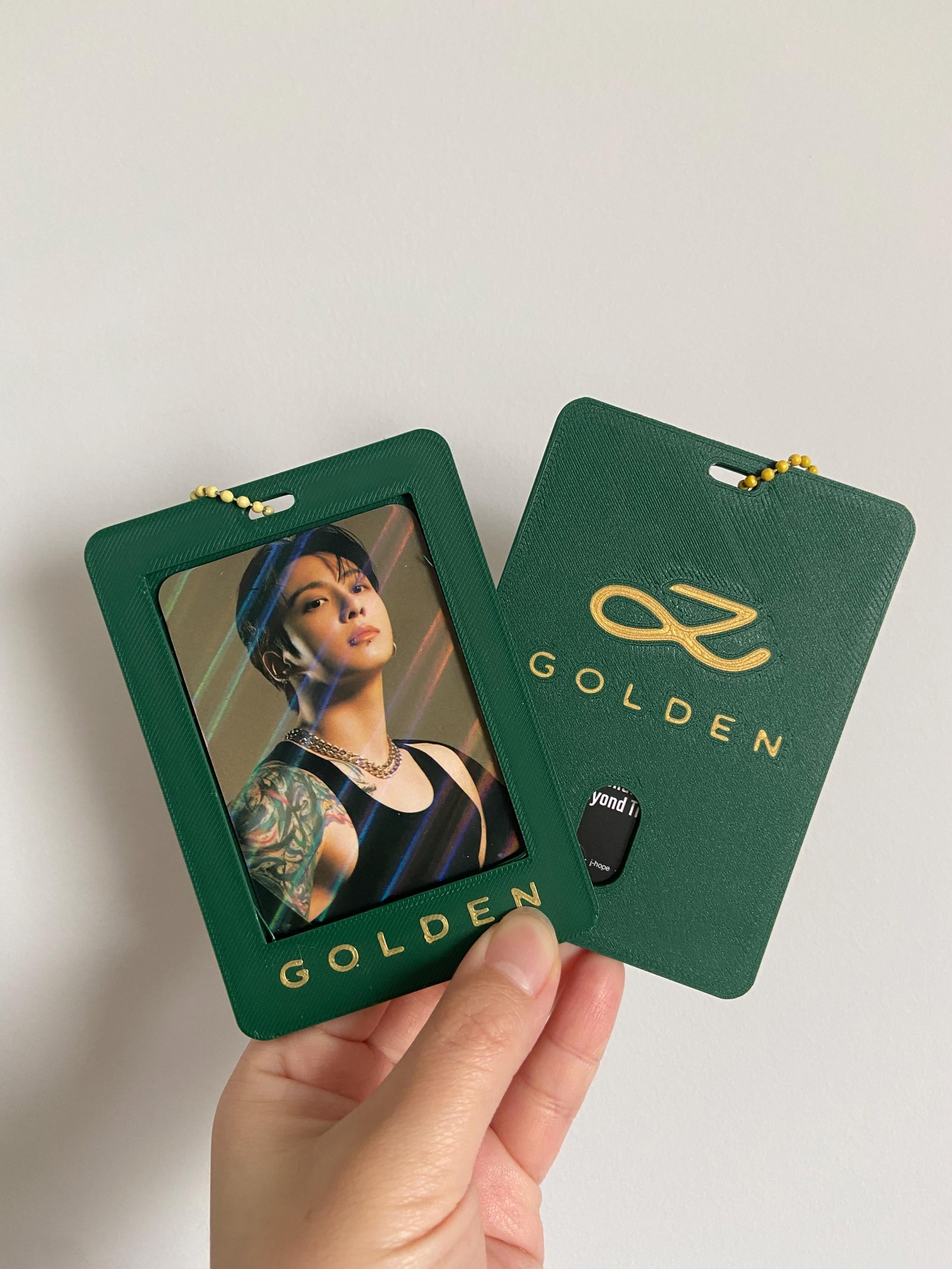 Jungkook Photocard Golden - Etsy