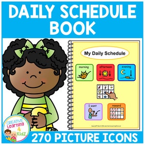 Dagschemaboek 270 Afbeeldingspictogrammen Autisme Boardmaker PCS