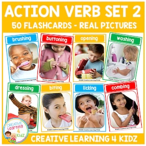 Set di carte verbo azione 2