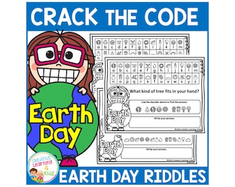 Crack the Code: Earth Day Riddle Worksheets – Fun Decoder Puzzles