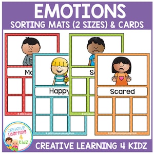 Emotions Sorting Mats