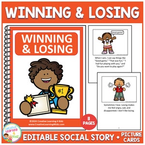 Livre + cartes sur les victoires et les défaites (modifiables) sur l'autisme
