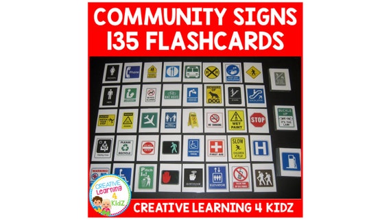 community safety signs and symbols