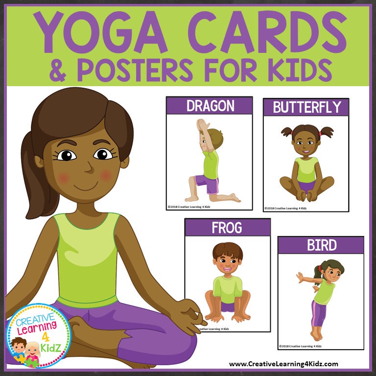 Yoga Brain Break Exercise Fitness Card Bundle - Etsy