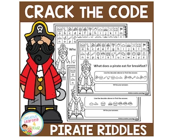 Crack the Code: Pirate Riddle Worksheets – Treasure‑Hunt Decoder Puzzles