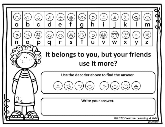 Crack the Code Everyday Riddles Secret Code Worksheets - Etsy crack-the-code-everyday-riddles-secret-code-worksheets-etsy