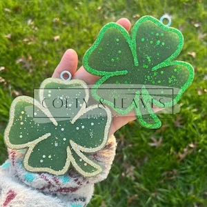 Lucky Shamrock Clover Car Freshie, Air Freshener Scent, St Patrick’s Day, Irish, Spring