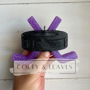 Ice Hockey Freshie, Car Air Freshener, Car Scent, Winter Sport