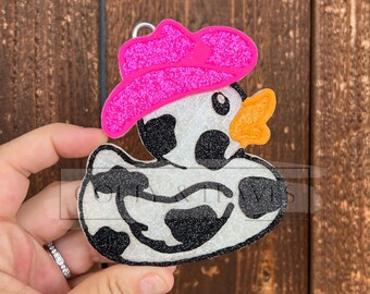 Cowboy Retro Duck Freshie, Car Air Freshener, Scent, Western