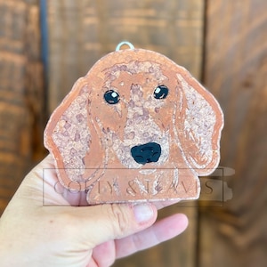 Dachshund Car Freshie, Air Freshener, Scent, Weiner Dog Pet