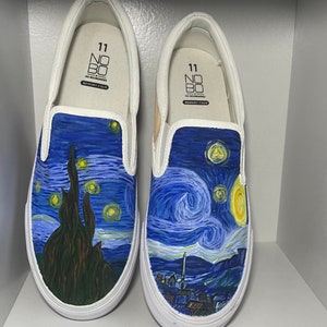 Starry night shoes