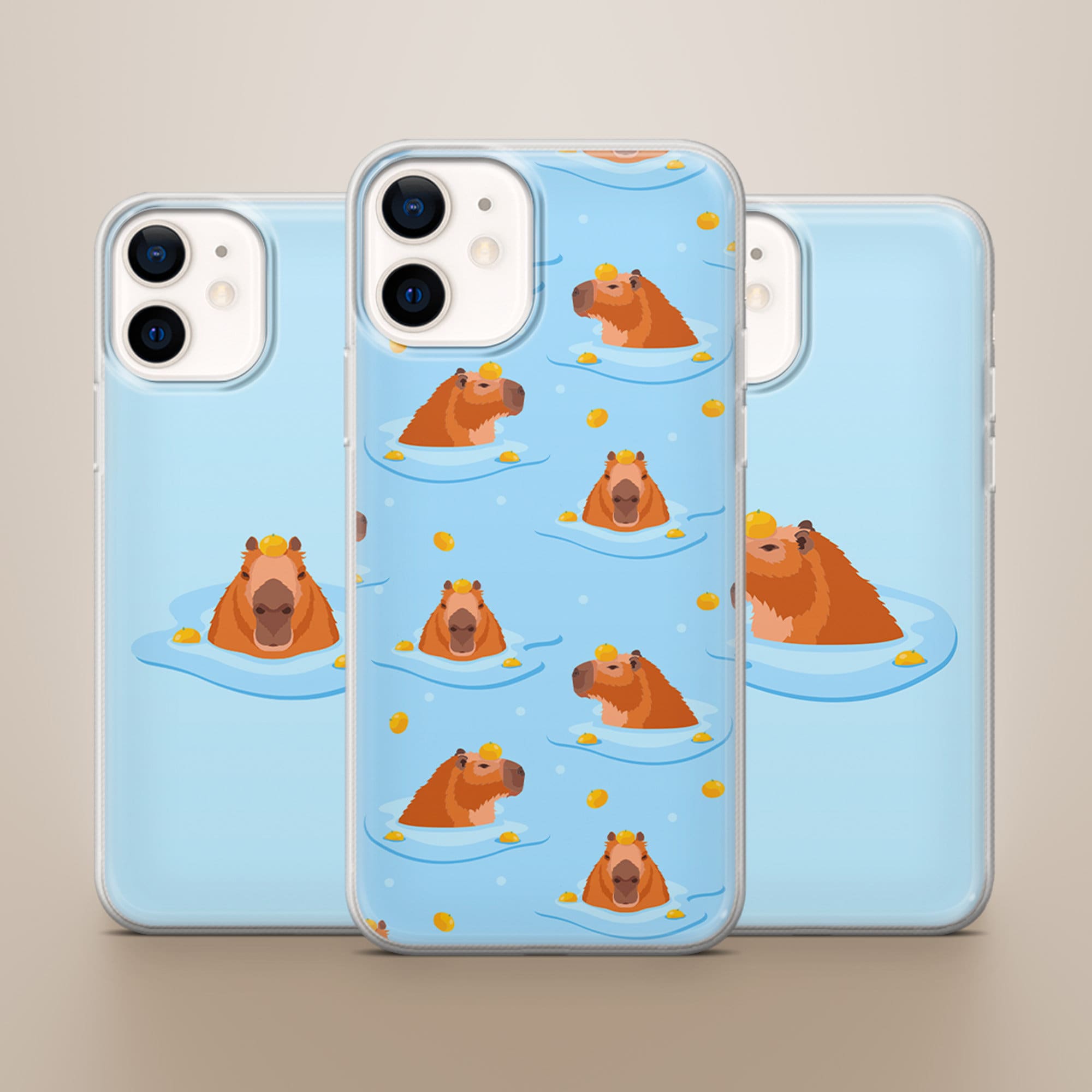 Capybara Make-up-Tasche – Wasserdichte Kosmetiktasche Mit Niedlichem Tierdesign
