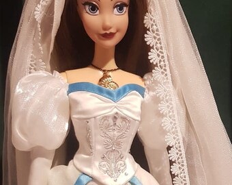 Vestido de muñeca Disney Ariel La sirenita edición limitada 17" barbie personalizado