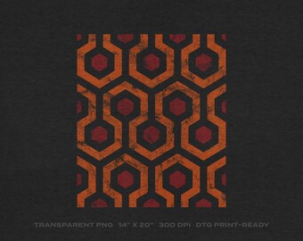 Vintage Horror Movie Shapes Halloween Transparent PNG Digital Download for DTG Printing, DTF, Sublimation, Transfers, etc.