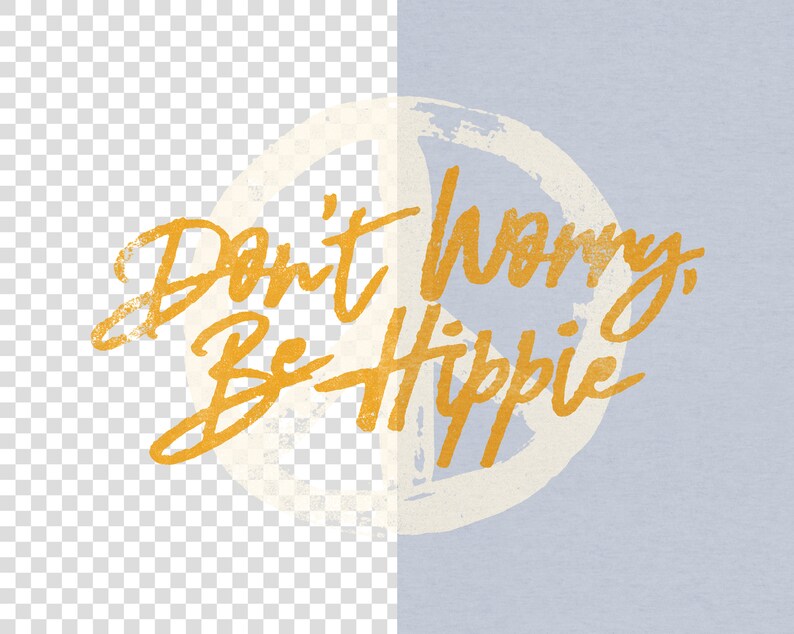 Don't Worry Be Hippie Peace Sign License Plate Frame - Foto 8