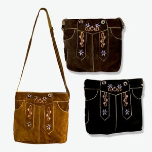 Traditional bag Dirndl bag Handbag real leather Handbag Oktoberfest Wasen