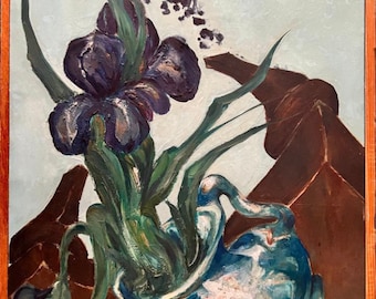 Pietro Sarto , Suisse 1930 . nature morte , naturaleza muerta de 1965 , acuarela ,  original painting