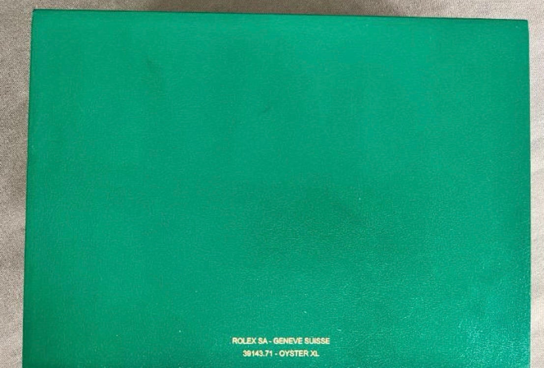 〇純正 ROLEX 空箱 39137.04 YZ5689 ROLEX Watch Box Case 39137.04 Booklet of DATEJUST 100