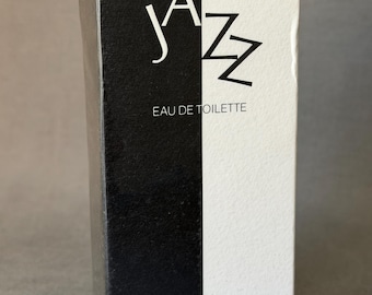Vintage Jazz by Yves Saint Laurent, Eau de Toilette, 75 ml, new, circa 1988. EDT, sealed