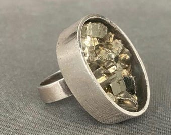 Jens Asby, Denmark ring, silver design. Hallmarked silver ring
