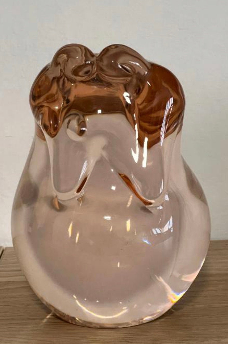 激レア Pino Signoretto ピノ・シニョレット　ガラス Murano ピノ・シニョレット、1975年頃、彫刻ガラス、サイン入り、 - Etsy 日本