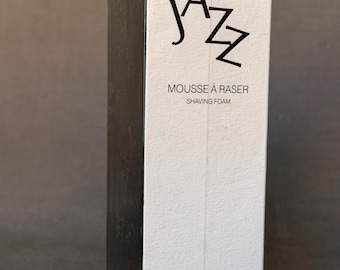 Vintage, Yves Saint Laurent, YSL, Jazz, shaving foam, 150 ml. in sealed box