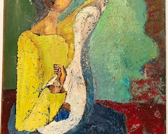 Alfred Rogoway (1900–1990) Portland, Oregon, USA, Málaga, oil 91.5x61.7 cm