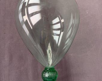 Zecchin Murano イタリア アート ガラス花瓶 13.75 インチ サイン入り