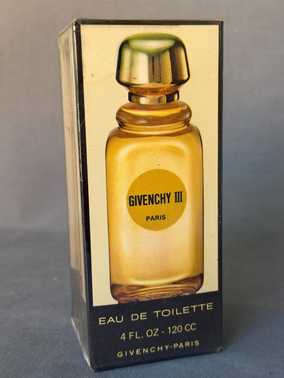 Vintage Givenchy III , EDT , eau de toilette , 120 cc. sin usar en caja sellada , ref 3246
