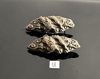 Menuki, Samurai sword ornament, Japan. Antique and original from the 19th century, Katana