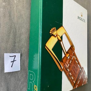 Rolex R9, Leather straps, buckles and clasps, Original, year 2009