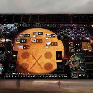 Tapis de jeu personnalisé Dune Imperium XL Nouveau tapis de jeu unique en son genre