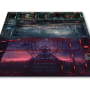 Tablero de juego personalizado para Android Netrunner, tapete de juego nuevo y exclusivo para cartas CCG