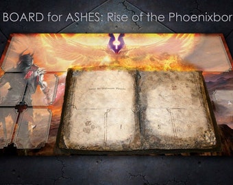 ASHES RISE OF THE PHOENIXBORN LCG BOARD GAMEBOARD CCG PLAYMAT LIVING CARD GAME 