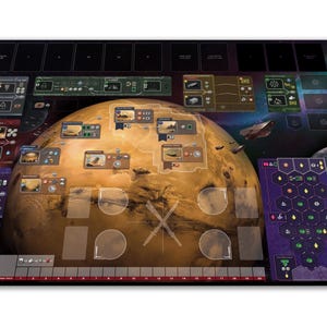 Tapis de jeu personnalisé Dune Imperium Uprising XL Nouveau tapis de jeu unique en son genre