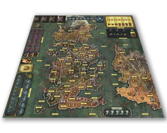 Game of Thrones, le jeu de société Mother of Dragons, tapis de jeu anglais personnalisé, nouveau tapis de jeu GCC unique