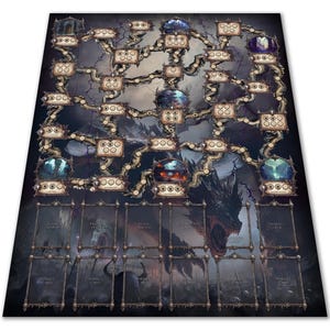 Tapis de jeu personnalisé Les tyrans de l'Outreterre Nouveau tapis de jeu unique en son genre