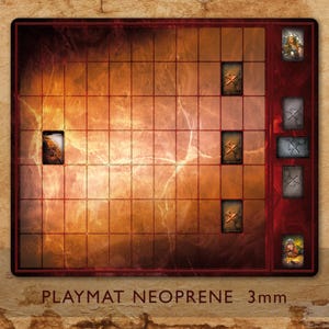 Premium Neopren Saboteur Spielbrett Spielbrett Matte Neue einzigartige CCG Karte LKG Playmat Wie &quot;&quot;Mauspad&quot;&quot; - 3 mm.&quot;