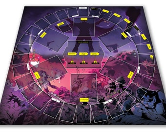 Tapis de jeu personnalisé Marvel United X-men Magneto édition limitée Nouveau tapis de jeu LCG carte CCG unique