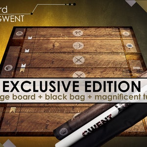 Exclusieve Gameboard Limited Edition voor Gwent Card-spelbordmat Nieuwe unieke CCG LCG-speelmat enorm formaat