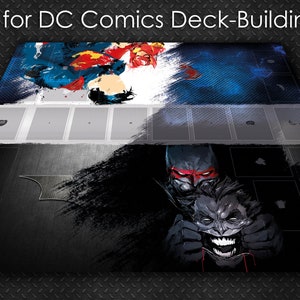DC Comics The Deckbuilding Game Tapis de jeu personnalisé Nouveau jeu de cartes CCG unique