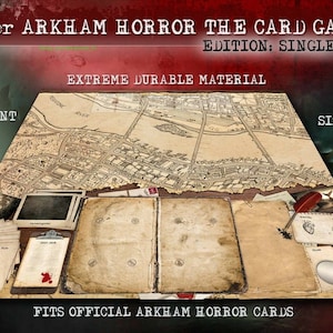 Arkham Horror Gameboard Spielbrett Matte Neue einzigartige CCG Card LKG PlayMat